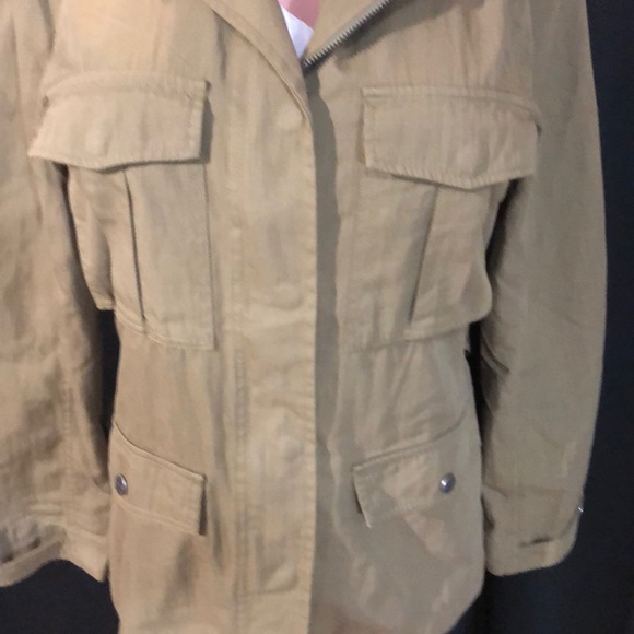 NWT SANCTUARY Twill Military Utility Jacket Coat - Picture 5 of 7
